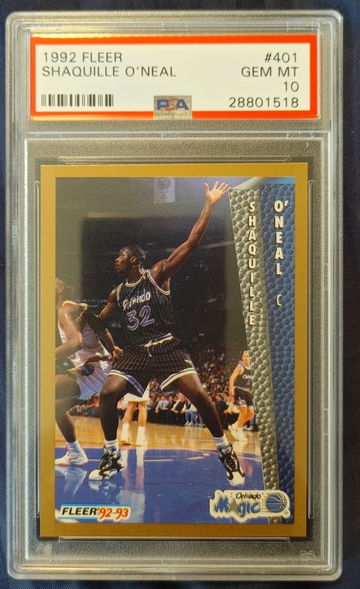 1992-93 Fleer Shaquille O'Neal RC Rookie