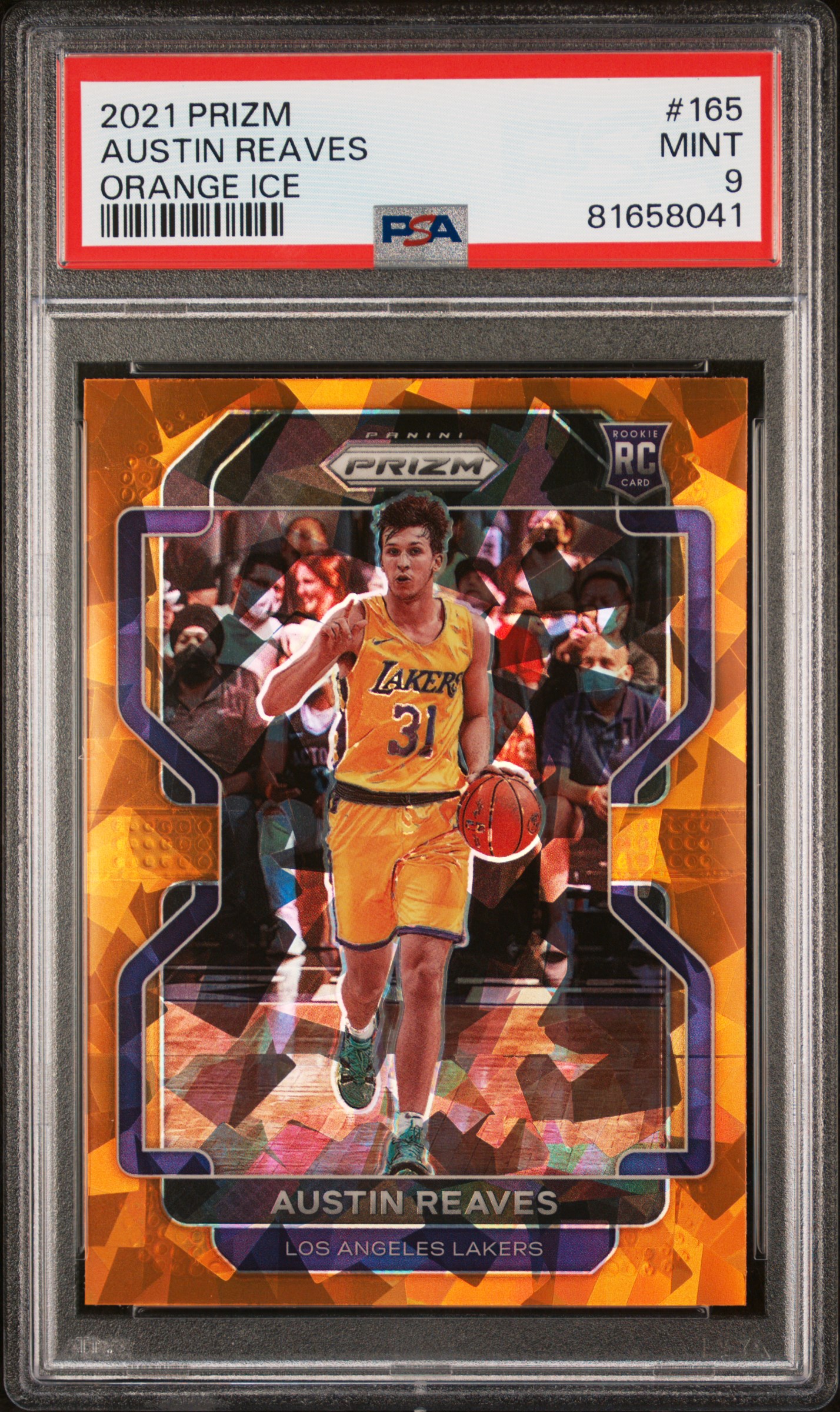 2021 Panini Prizm Austin Reaves #165 PSA 9