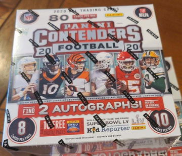 2020 Panini Contenders Football Fanatics Mega