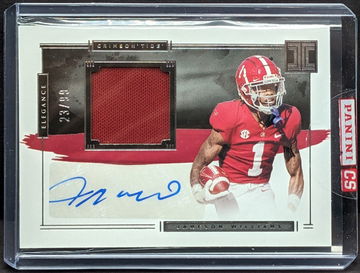 2022 Panini Chronicles Draft Impeccable Elegance Autos #IM-JWI Jameson Williams