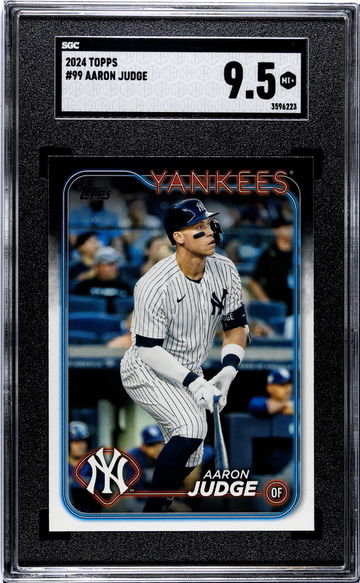2024 Topps #99 Aaron Judge SGC 9.5