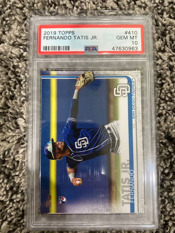 2019 Topps Series 2 Fernando Tatis Jr PSA 10 Gem-Mint