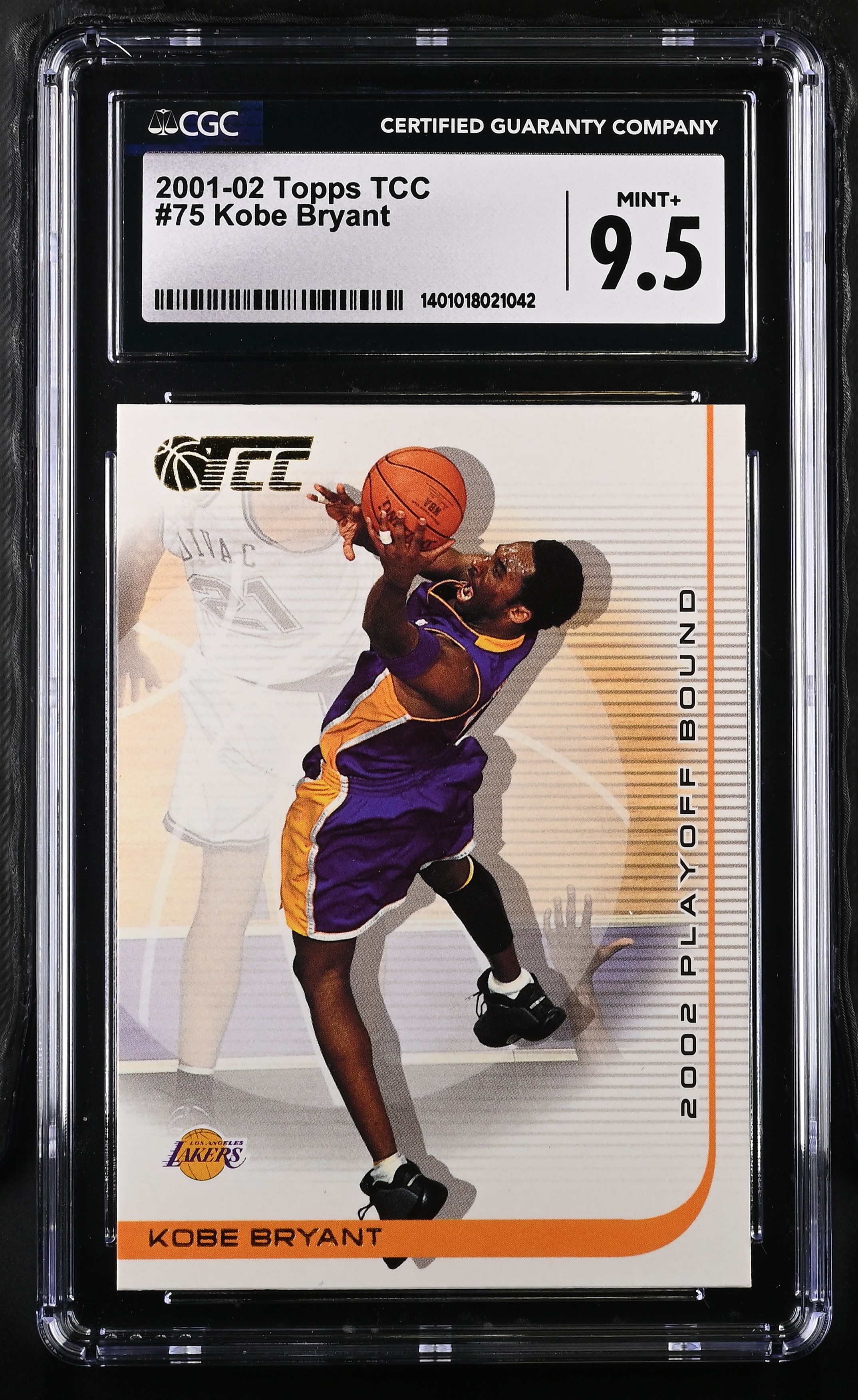 2001 Topps TCC Kobe Bryant #75 CGC 9.5