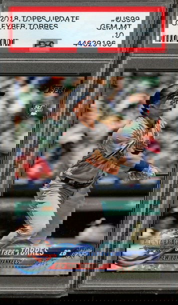 2018 Topps Update Gleyber Torres #US99 PSA 10