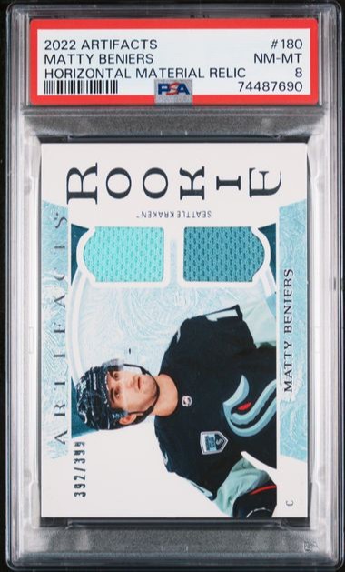 2022-23 Artifacts Maty Berniers rookie /399