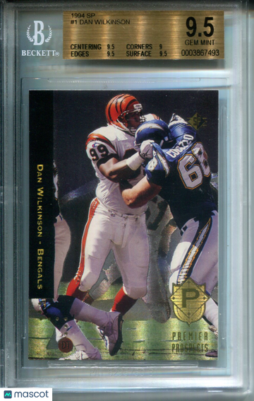 1994 SP Dan Wilkinson #1 BGS 9.5