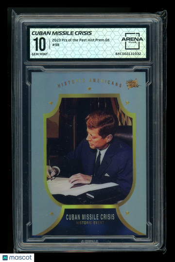 2023 Pieces of the Past Historical Premium Edition Cuban Missile Crisis #98 Arena Club 10