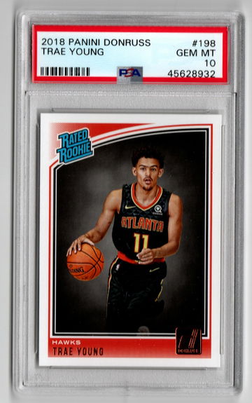 2018-19 Donruss Trae Young PSA 10