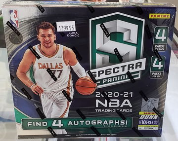 2020-21 PANINI SPECTRA BASKETBALL HOBBY BOX 