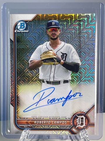 2022 Bowman Chrome Roberto Campos Auto