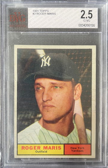 1961 Topps Roger Maris #2 