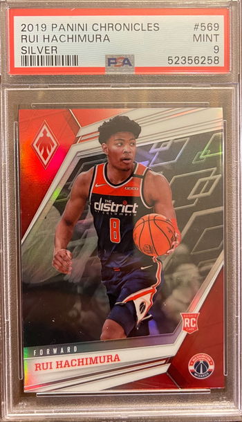 2019 Chronicles Basketball - Phoenix - Rui Hachimura - silver - PSA 9