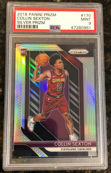 2018 Panini Prizm Silver Collin Sexton PSA 9