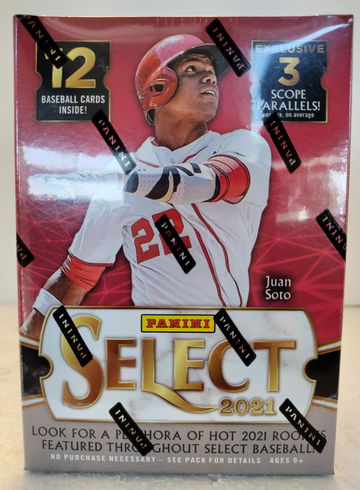 2021 Panini Select Baseball FOC Sealed Blaster Box 3 Packs Per w/ 3 Silver Scope Parallels Ultra RARE Cosmic ???