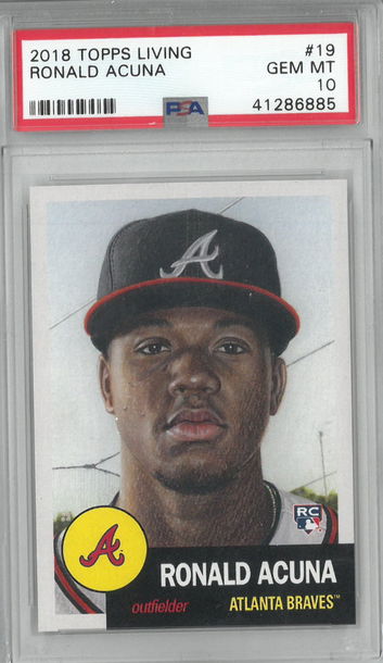 2018 Topps Living Ronald Acuna