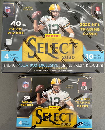 2020 NFL Select Mega + Blaster Boxes