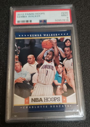 2012 Hoops Kemba Walker PSA 9 rc