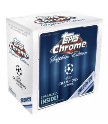 2020/21 UEFA Topps Chrome Sapphire Soccer