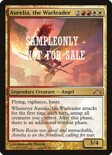 AURELIA, THE WARLEADER GATECRASH #143 MYTHIC