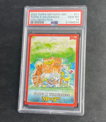 2022 Topps Metazoo Wilderness x Collaboration /999