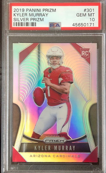 Kyler Murray 2019 Panini Prizm Silver PSA 10