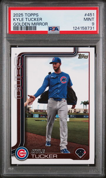 2025 Topps Golden Mirror Kyle Tucker #451 PSA 9