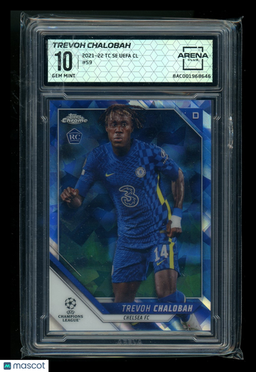 2022 Topps Chrome UEFA Champions League Trevoh Chalobah #59 RC Arena Club 10
