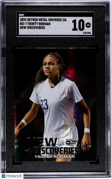 2024 Skybox Metal Universe Champions Trinity Rodman #ND-7 New Discoveries SGC 10