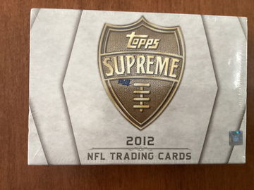 2012 Topps Football Hobby Box