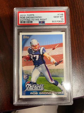 2010 Topps Rob Gronkowski PSA 10