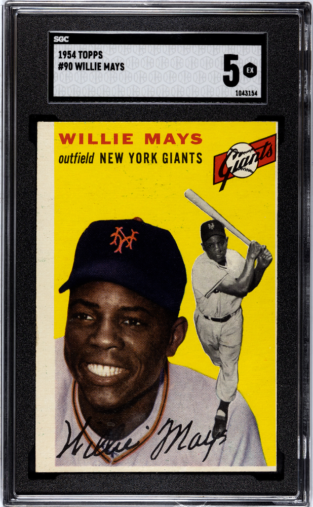 1954 Topps Willie Mays #90 SGC 5 EX