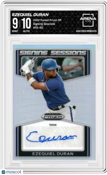 2022 Panini Prizm DP Ezequiel Duran #SS-ED Auto Arena Club 9 Auto 10