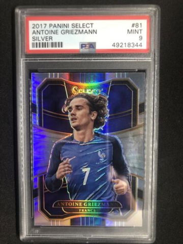 ANTOINE GRIEZMANN 2016 Panini Select #81 Silver   PSA 9
