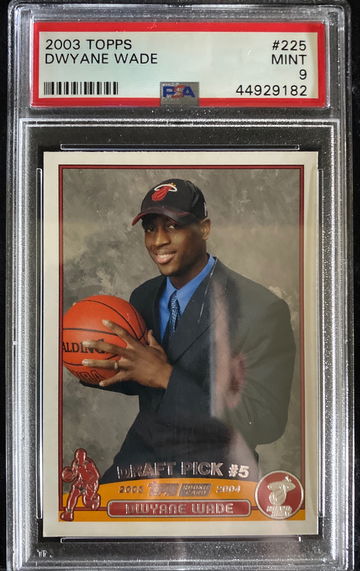 Dwyane Wade Topps Rookie #225