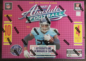 2021 Playoff Absolute Football Mega Box 