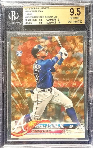 2018 Topps Update Ronald Acuna /25