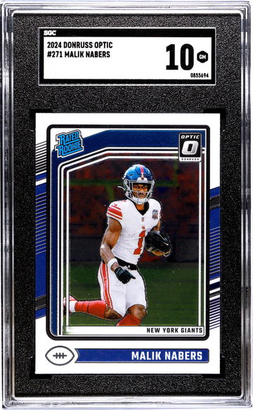 2024 Donruss Optic #271 Malik Nabers SGC 10
