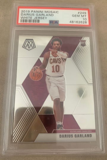 Darius Garland 2019 Mosaic RC variation PSA 10