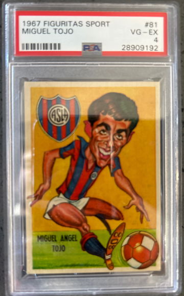 1967 Figuritas Sport Miguel Tojo