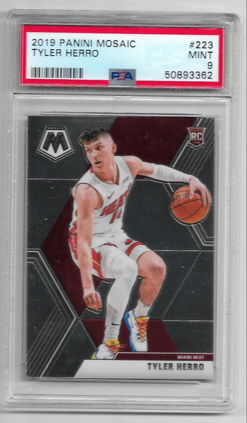 Tyler Herro 2019 Mosaic PSA 9