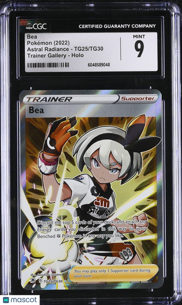 2022 Pokemon Astral Radiance Bea Holo CGC 9 #TG25/TG30