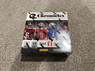 2021 Chronicles Football Draft Pick Mega Box