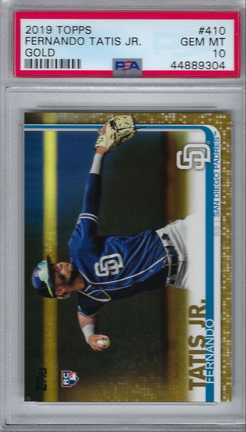 Fernando Tatis Jr. 2019 Topps Gold PSA 10 0281/2019