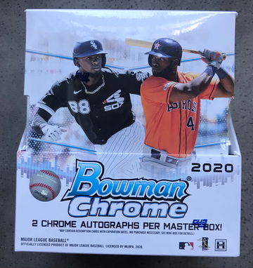 2020 Bowman Chrome Hobby Box