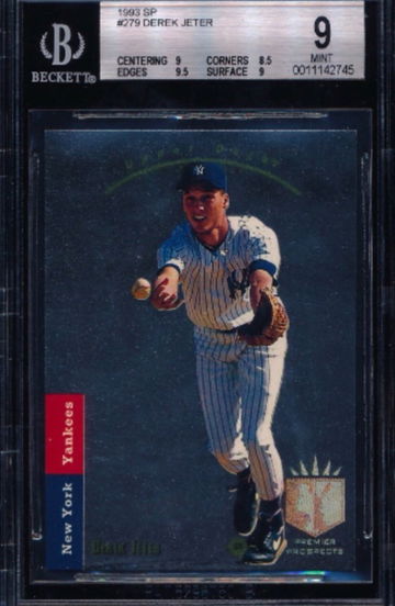 Derek Jeter 1993 SP RC BGS 9