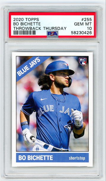 2020 Topps Throwback Thursday Bo Bichette RC
