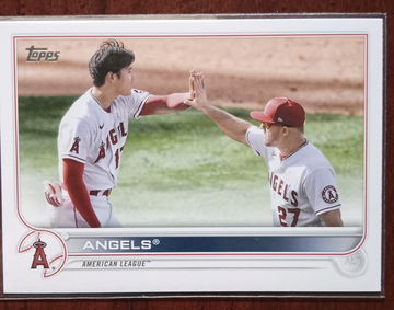 "Angels" ohtani and trout