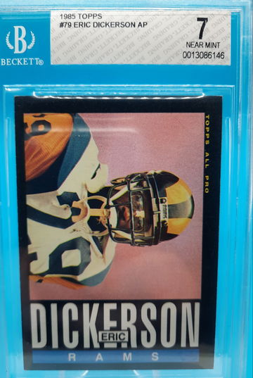 1985 Topps #79 Eric Dickerson AP BGS 7
