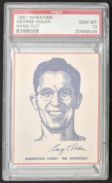 George Mikan 1951 Wheaties POP 14