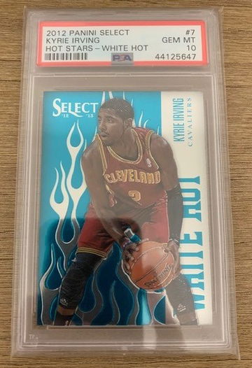 Kyrie Irving White Hot - Select RC - PSA 10